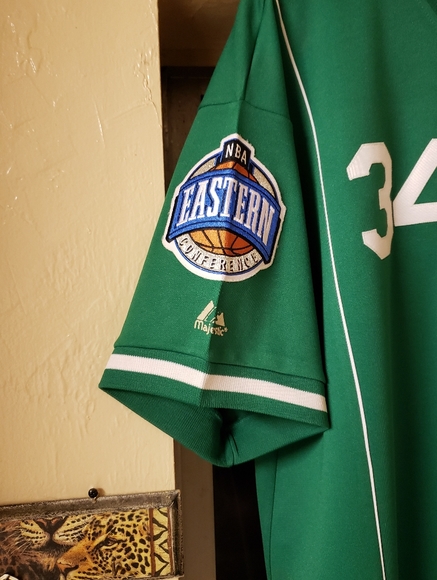 NBA majestic Paul Pierce #34 Warm-Up Jersey - Picture 3 of 4